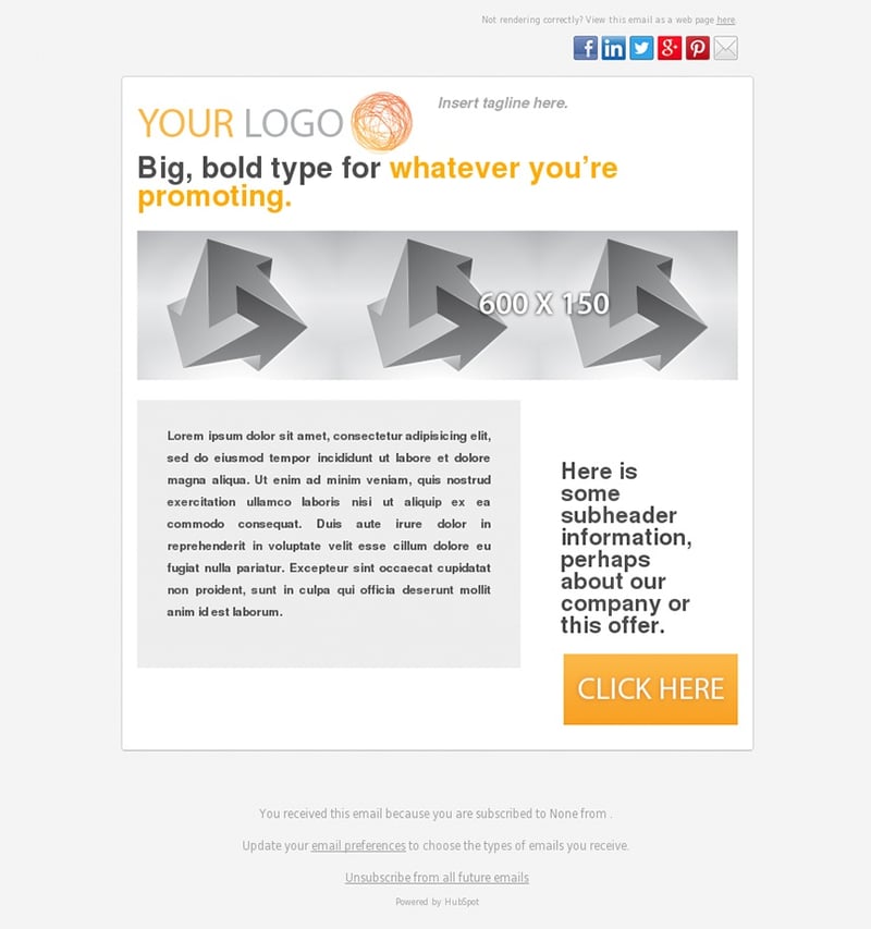 Melodica Deluxe HubSpot Template