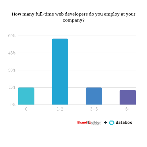 How many full time web developers do you employ